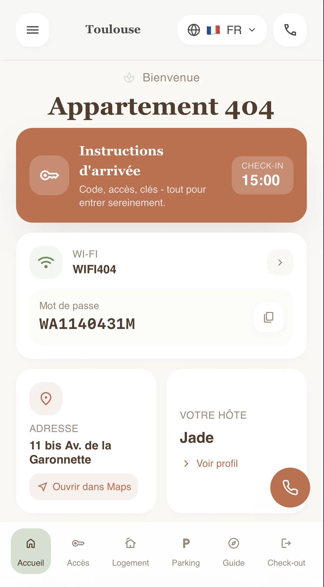 My Check-in
